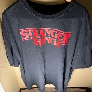 Stranger Things Women’s Stranger Things Tee Color Black Size 3X